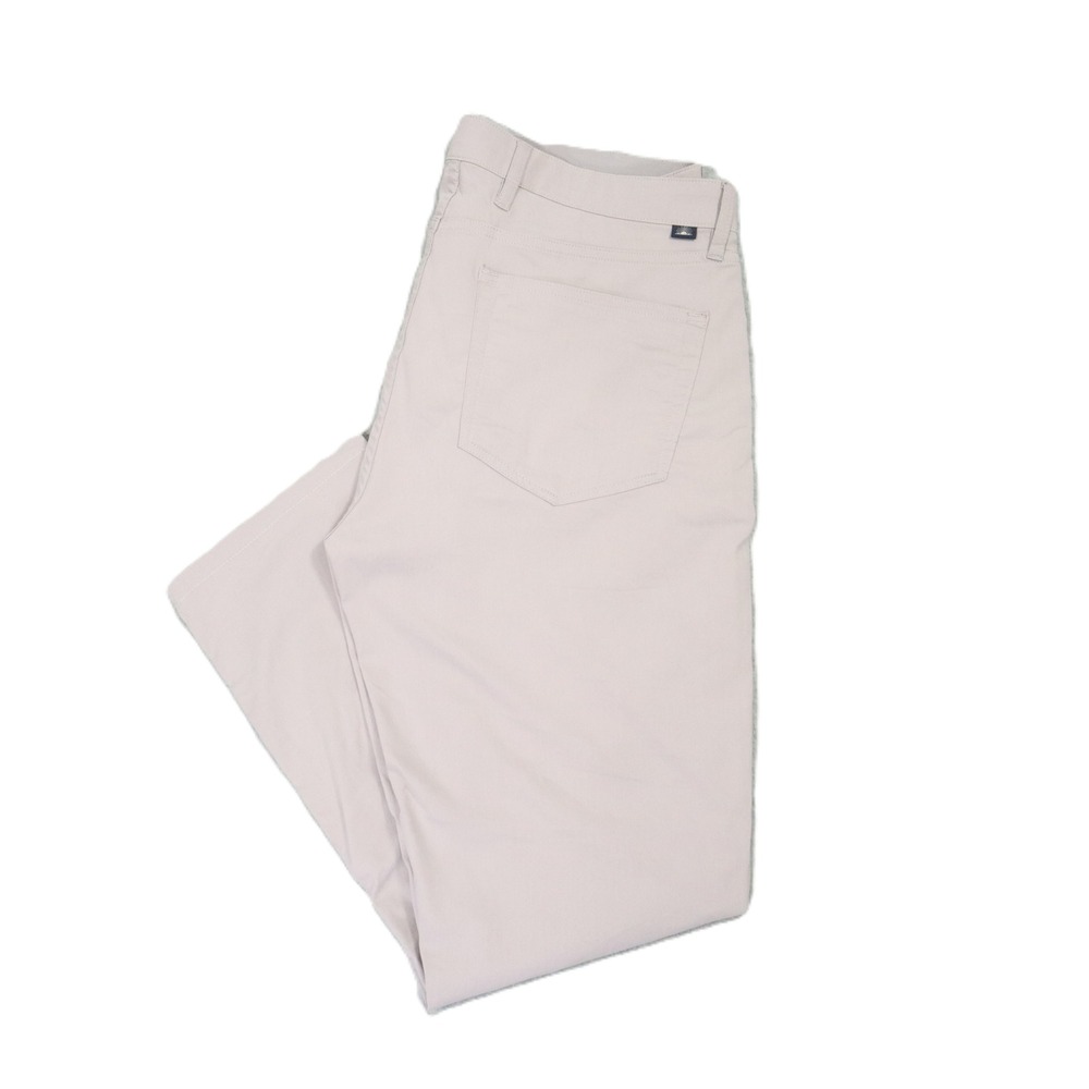Faherty Reserve Movement Pant‎ Men's 32x28* Light Stone Gray Organic Cotton